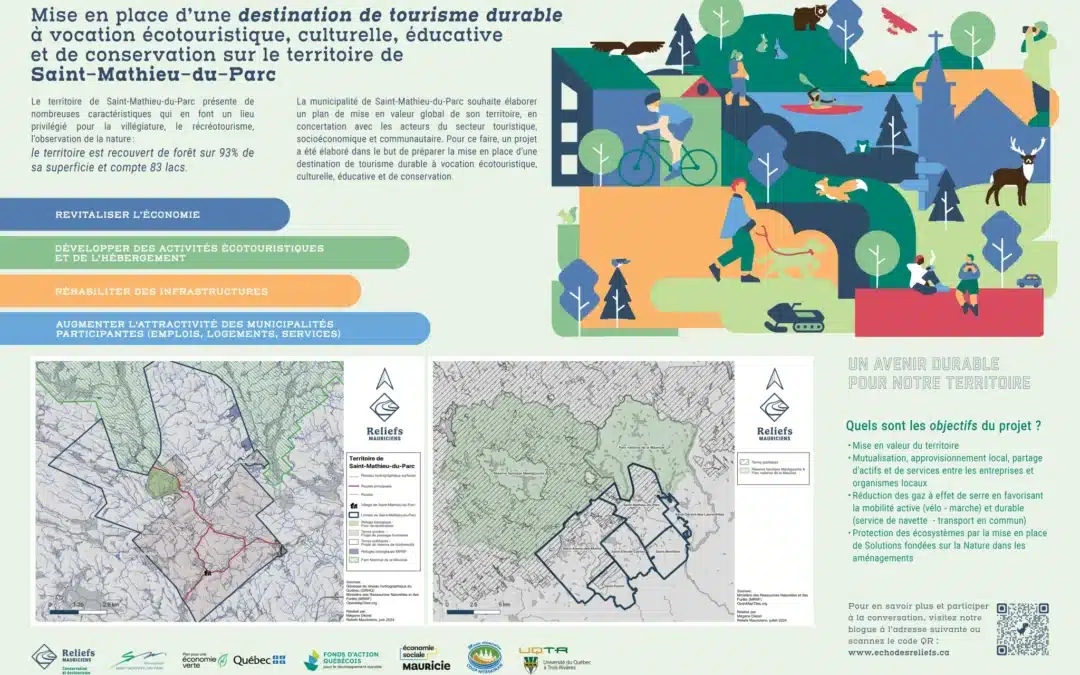 Vers un tourisme durable à Saint-Mathieu-du-Parc