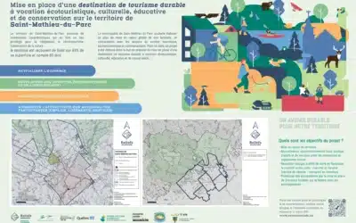 Vers un tourisme durable à Saint-Mathieu-du-Parc