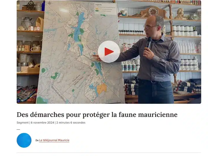 Aires protégées : la collaboration des MRC demandée 